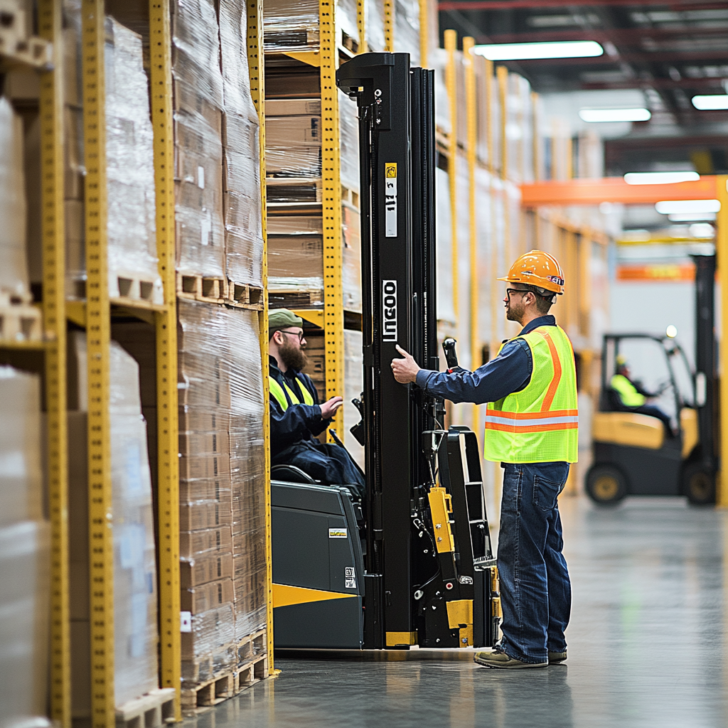 Hands On Order Picker & Forklift Training (Sit-down lpg + Order Picker ...
